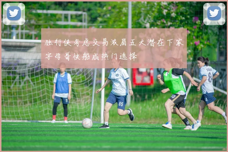独行侠考虑交易浓眉五大潜在下家字母哥快船成热门选择